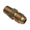 SAE 45 Degree Flare Brass Fitting, Male Union 5/16 Tube, 1/8 BSPT