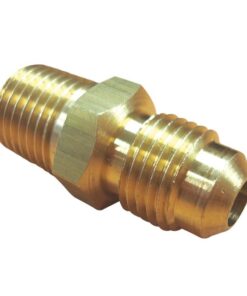 SAE Male x BSP Tapered Male Union 5/16" x 1/4"