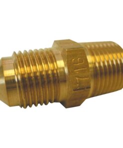 SAE Male x BSP Tapered Male Union 3/8" x 3/8"