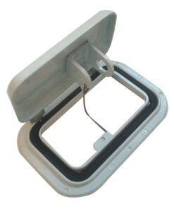 Small Scupper Vent - White