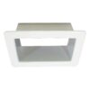 Small Scupper Vent Insert - White
