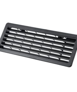 Thetford Bottom Outside Vent for 3-Way Fridges (Black)