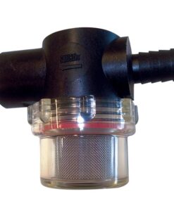 Twist on Filter with 1/2" Barb Inlet