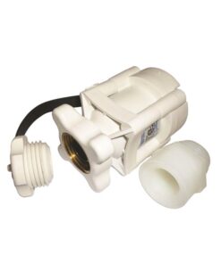 In Line Pressure Water Regulator (White)