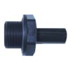 JG Plastic 12mm x 1/2 BSP Straight Male Stem Adapter