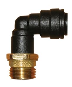 JG 1/2 Brass Male Adapter with 12mm Plastic Elbow