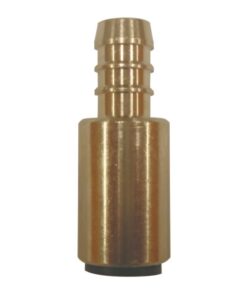 JG 12mm 1/2" Tube to Hose Brass