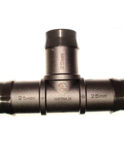 Plastic Barbed Tee 25mm