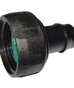 1" BSP Nut x 19mm Tail