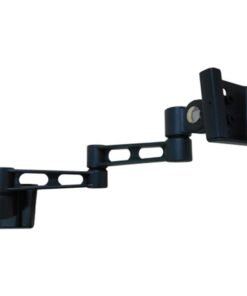 S2 Black Double Arm TV Bracket