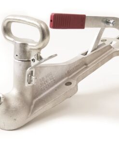 3500kg Electric Coupling With Hand Brake Zinc Plated