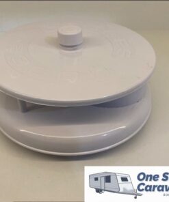 Rotary Vent Plastic White