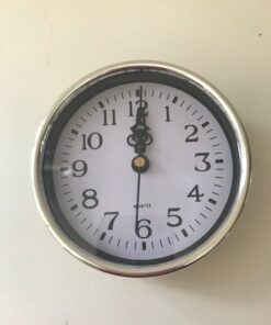Large Clock 100mm silver
