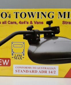 Milenco Grand Aero 4 Extra Wide Convex Towing Mirror (Twin Pack). MIL2912