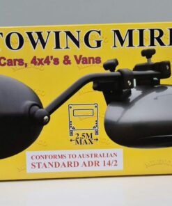 Milenco Aero 4 XXL Wide Convex Mirror (Twin Pack).  MIL2899