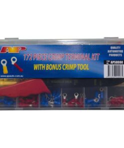 CRIMP TERMINAL KIT WITH PLIERS 172 piece