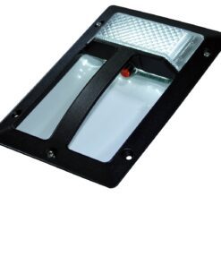 LED CARAVAN ENTRANCE/COURTESY LIGHT BLACK