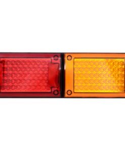 LED JUMBO TWIN RED/AMBER – 10-30V MULTI