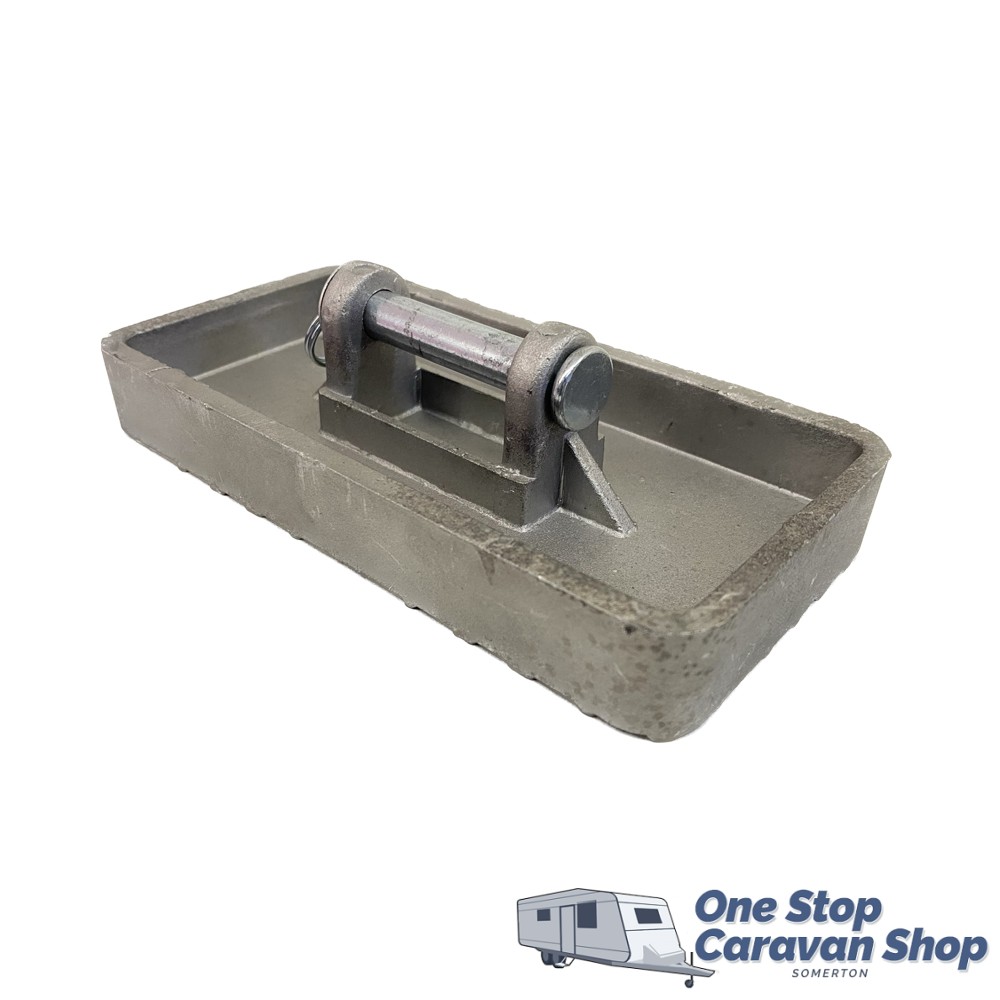 Replacement Aluminium Foot T/S Manutec Drop Down Leg