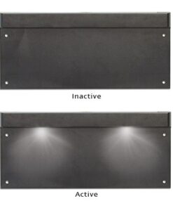 Licence Plate Frame with built in Licence Plate Lamps