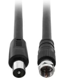 Pro.2 1.5M RG6QUAD PAL TO 'F' LEAD