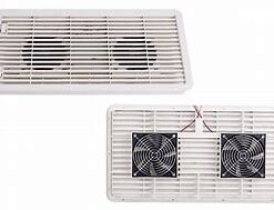 Ranger Fridge Vent with Fan RFVW (White)