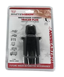 7 Pin Large Round Plastic Trailer Plug - PP10B