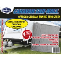 Wanderer Caravan End Wall Offroad