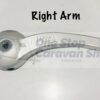 AL-KO AKS 3004 STABILISER REPLACEMENT ARM - RIGHT HAND - 640242, 690242