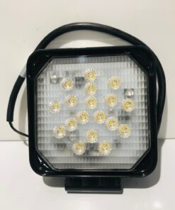 LED Square Work Light Black