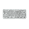 Clear Retro Reflector with Self Adhesive Tape 70mm x 28mm