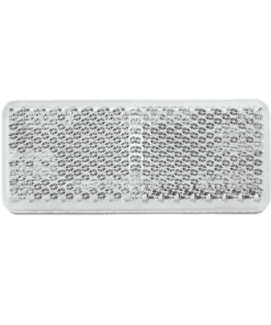 Clear Retro Reflector with Self Adhesive Tape 70mm x 28mm