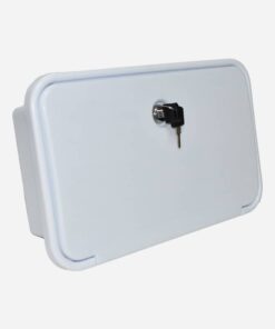 External Shower Box WaterMarked White