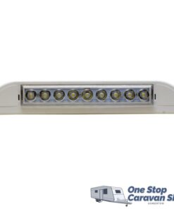 AP AUTO WHITE EXTERIOR LAMP AWNING ANNEX 12V CARAVAN 9 LED