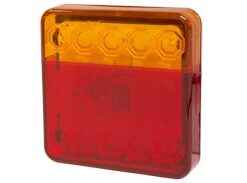 CRL20 SERIES COMBINATION TRAILER LAMP SQUARE WITH LIC PLATE LIGHT