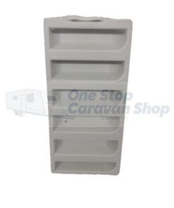 Thetford Upper Vent to suit 3 Way Fridge - Insert Only (White)