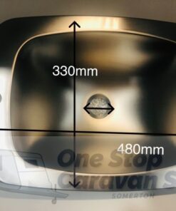 Caravan/ Food Truck Sink - Brushed Stainless Steel