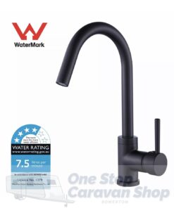 Kitchen Mixer Tap Faucet Basin Laundry Sink - BLACK