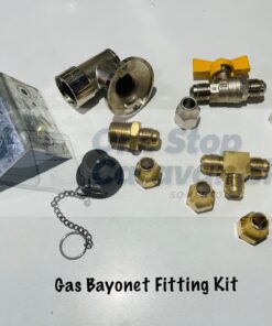 Gas Bayonet Fitting Kit 3/8
