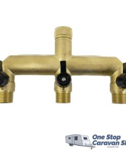 3 Way Metal Tap Outlet 1/2inch - OSCS3WAY