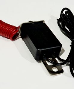 Caravan Break-Away Switch Coiled Cable for Caravan or Trailer.12V