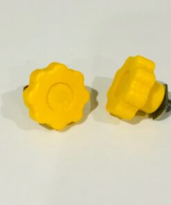 YELLOW DAISY WHEEL WITH T -NUT 2 PACK