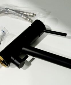 3 WAY MIXER TAP BLACK - TWB01