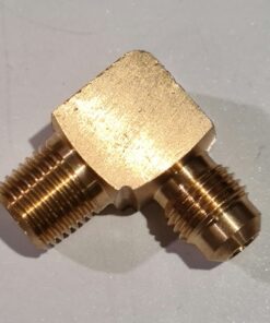 1/4 BSPT Male x 5/16 flare Fridge Union Gas Fitting