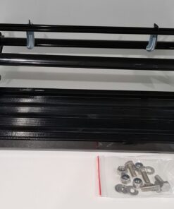 Iluma Single Aluminium Step Black (no Light) ILU-SSTEP-BLK