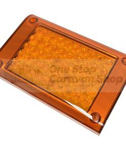LED JUMBO SINGLE AMBER WITH OUT BASE- AP10887