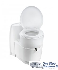 Thetford C223 CS Cassette Toilet - Swivel Seat / RV Flush / Rear Entry
