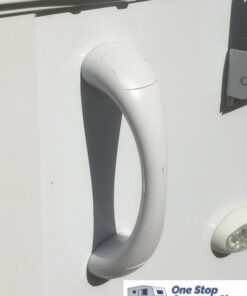 Jayco White Plastic Grab Handle