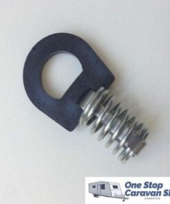 Plastic Door Latch Clip Only (Black)