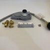 Single Flexi Pigtail Caravan Gas Regulator Kit LCC27